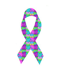 Autism Awareness ribbon