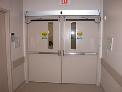 hospital doors