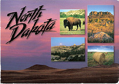 North Dakota postcard