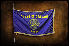 Oregon flag