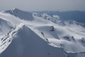 snowy mountains