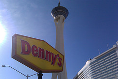 Denny's Sign