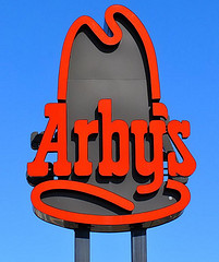 Arby's sign