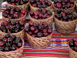 fresh cherries