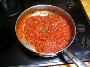 homemade pasta sauce