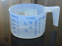 measuring cup