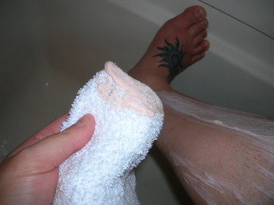 Bye-bye, leg hair!