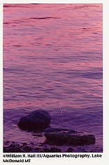 Sunset at Lake McDonald. Copyright William H. Hall III