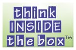 Think inside the box, sticker stadium