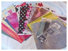 scrapbook papers, patterned papers